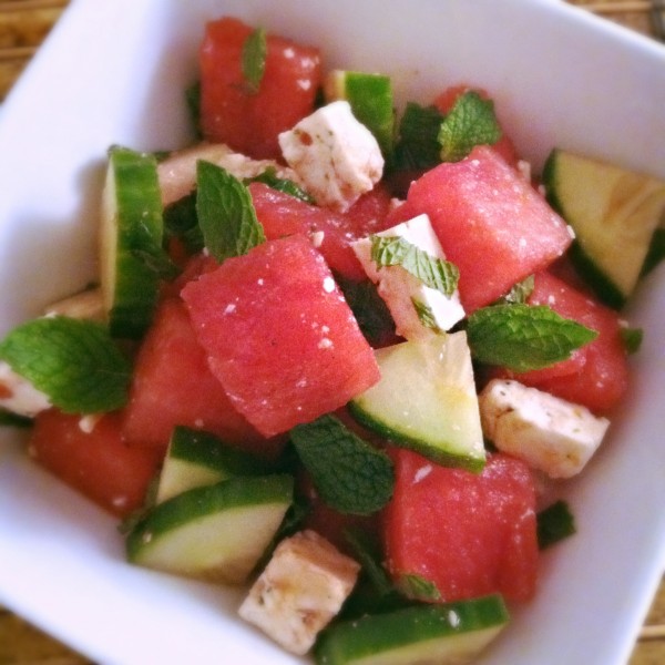 Refreshing Watermelon Salad Rachel S Basic Bites